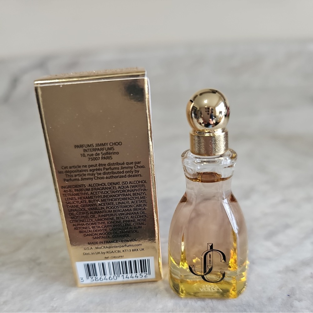 Jimmy Choo I Want Choo Le Parfum 4.5 mL/0.15 fl Oz Mini Dabber Splash NIB - Picture 2 of 2
